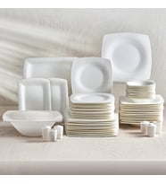 Karaca Fine Pearl Roma 58 Parça 12 Kişilik Yemek Takımı
