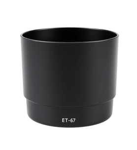 Cazipshop ET-67 Canon 100mm F2.8 USM Macro İçin Parasoley