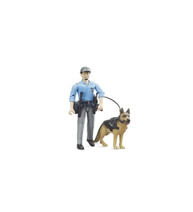 Bruder Polis Figürü & Polis Köpeği Br62150