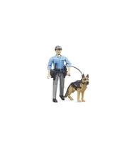 Bruder Polis Figürü & Polis Köpeği Br62150