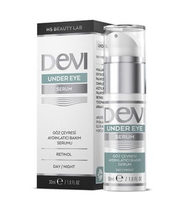 Devi Under Eye Serum 30ml Kırışıklık Azaltıcı / Koyu Halka Giderici Göz Altı Serumu
