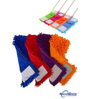 2’li Mikrofiber Mop Yedek Bezleri, 40 cm, tüm modellerle uyumlu