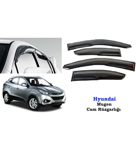 Hyundai ix35 Mugen Cam Kenar Rüzgarlığı 2010-