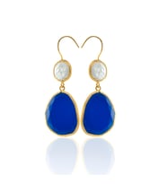 Kadir Jewellery 22 Ayar Altın Kaplama Kadın Sallantılı Küpe -El İşçiliği Ve Hipoalerjenik Küpe