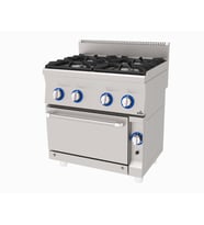 Atalay AGK-860 Gazlı 112 kg Kuzine 800x600x850 mm