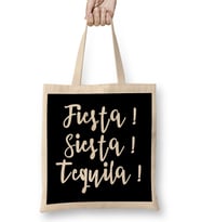 Fiesta Siesta Tequila Bez Çanta Uzun Saplı