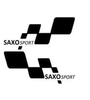 saxo sport Etiket Yapıştırma 30cmx11cm MMD295