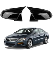 Volkswagen Passat CC 08-12 Araca Özel Batman Yarasa Ayna Kapağı Pianoblack