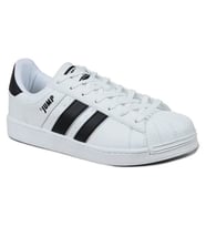 Jump 29055 Bağcıklı Erkek Sneaker Günlük Spor Ayakkabı BEYAZ SİYAH