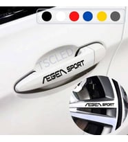 Egea için Kapı Kolu ve Jant Sticker yazı 122