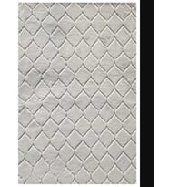 Comfort Diamond No:2 Ipek Gri 75x110 Stil Home Gri Beyaz Özel Ebat Avantajlı Silinebilir 1 Adet