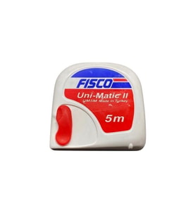 Fısco Çelık Metre Um 5mt (Beyaz)