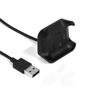 Xiaomi Mi Watch Lite (Redmi Watch) İçin Hızlı ve Güvenli Manyetik Adsorpsiyonlu USB Şarj Kablosu (Siyah)