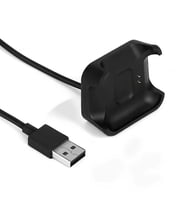 Xiaomi Mi Watch Lite (Redmi Watch) İçin Hızlı ve Güvenli Manyetik Adsorpsiyonlu USB Şarj Kablosu (Siyah)