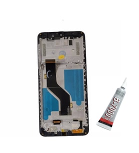 REEDER P13 BLUE MAX Ekran Dokunmatik Çıtalı (SİYAH) B7000 YAPIŞTIRICI