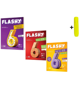 Flashy 6.sınıf Practice Book + Skills Book + Test Book Yeni