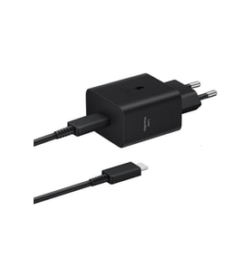 EP-T4511X Type-C Süper Hızlı Şarj Cihazı 45W Siyah Samsung Türkiye Garantili