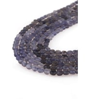 4 MM Faset Kesim İyolit  Taşı Dizi - Dizi0264