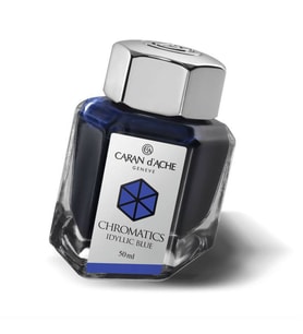 Caran Dache Şişe Mürekkep Idyllic Blue 50 ml 8011-140