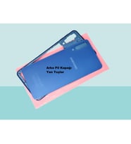 Tkgz - Samsung Galaxy A7 A750 (2018) FULL KASA Arka Kapak Batarya Kapağı - MAVİ