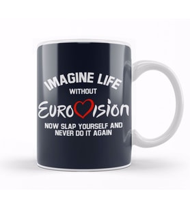 Imagine Life Without Dad Kupa Bardak Porselen