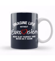 Imagine Life Without Dad Kupa Bardak Porselen