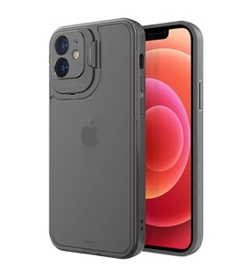 Buff iPhone 12 ile Uyumlu Hybrid Corner Kılıf White (Beyaz)