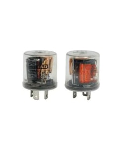 Fesan Vb 2002 Bobinli Flaşör 24 Volt Şeffaf