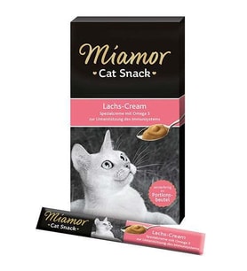Miamor Lachs-Cream Somonlu Kedi Ödülü 6x15 Gr