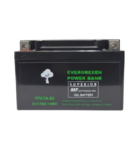 Evergreen YTX7A-BS Scooter Akü (12V7AH)
