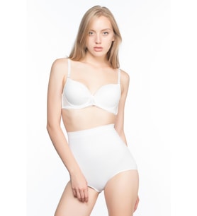 BEYAZ MI Emay 7024 Yüksek Bel Slip Korse