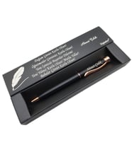 Signator® C405 Mat Siyah Rose Gold Tükenmez Kalem  İsme Özel Kalem  Hediyelik Kalem (Karışık)