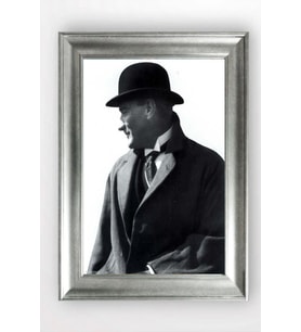 Gümüş Çerçeveli Atatürk Tablo cv803