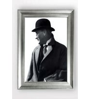 Gümüş Çerçeveli Atatürk Tablo cv803