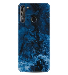 Casper Via X20 Kılıf Silikon Desen Blue Zigzag 1687