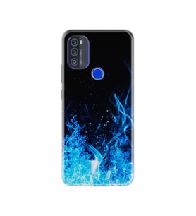 Reeder P13 Blue Max 2021 Kılıf Silikon Desen Blue Fire 1678