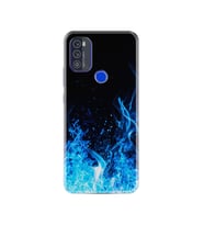 Reeder P13 Blue Max 2021 Kılıf Silikon Desen Blue Fire 1678