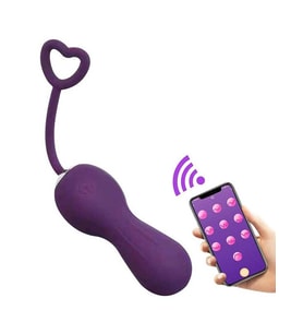 Censan Telefon Kontrollü Mini Vibratör Mor