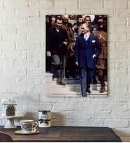 BK Home Atatürk Tasarımlı Kanvas Tablo-50