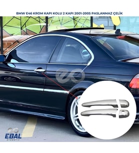 BMW E46 Krom Kapı Kolu 2 kapı 2001-2005 P. Çelik