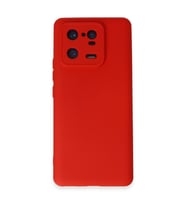 Mi 13 Kılıf Nano Içi Kadife Silikon - Kırmızı