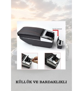 fiat punto 2010 kol dayama Siyah Yastıklı geniş model Lüks Deri