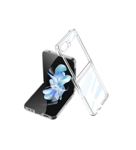 Samsung Galaxy Z Flip 5 Uyumlu Kılıf Zore Kıpta Lensli Kapak