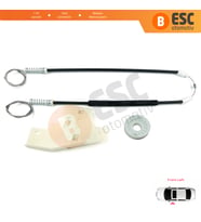 Peugeot 407 6E 6D 2004-2011 4/5 Kapı 9644893580 İçin Elektrikli Ön Sol Cam Kriko Tamir Seti