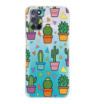 PrintiFy Oppo A72 ile Uyumlu Water Color 4  Kamera Korumalı Şeffaf  Kılıf
