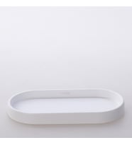 Tiny Oval Tepsi Beyaz