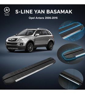 Opel Antara S-Line Premium Krom Yan Basamak 2006-2015