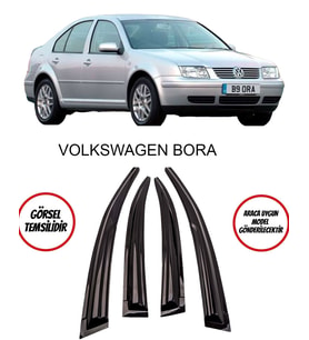 Volkswagen Bora Cam Rüzgarlığı 4lü 2001-2005 Arası