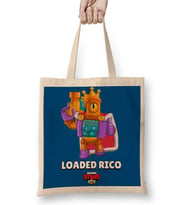 Brawl Stars Loaded Rıco Bez Çanta Uzun Saplı