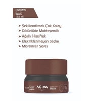 Agiva Wax 155 ml 07 (Pomade) Kahverengi